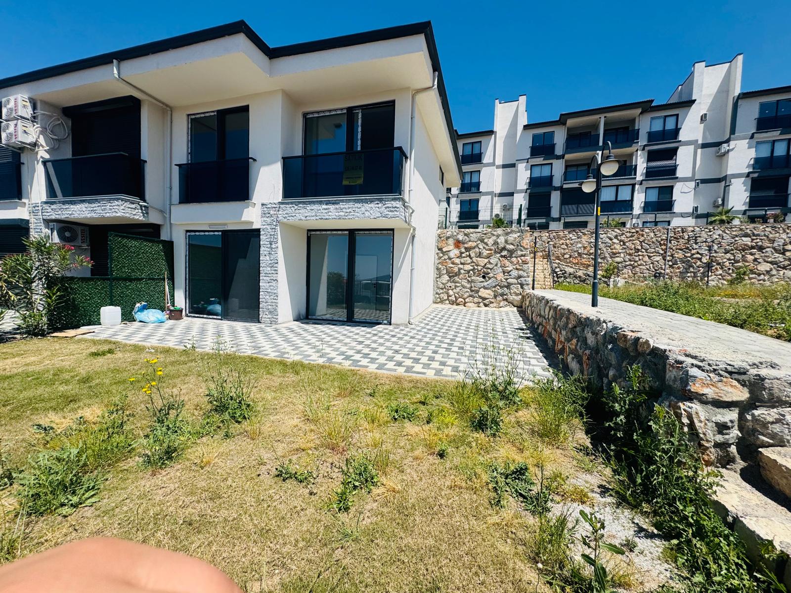 Didim Akbük Havuzlu Site İçinde Satılık 3+1 Bahçeli Dubleks